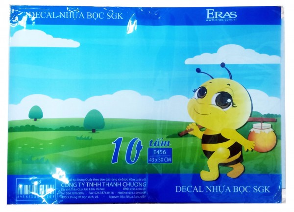 Decal nhựa bọc SGK E456