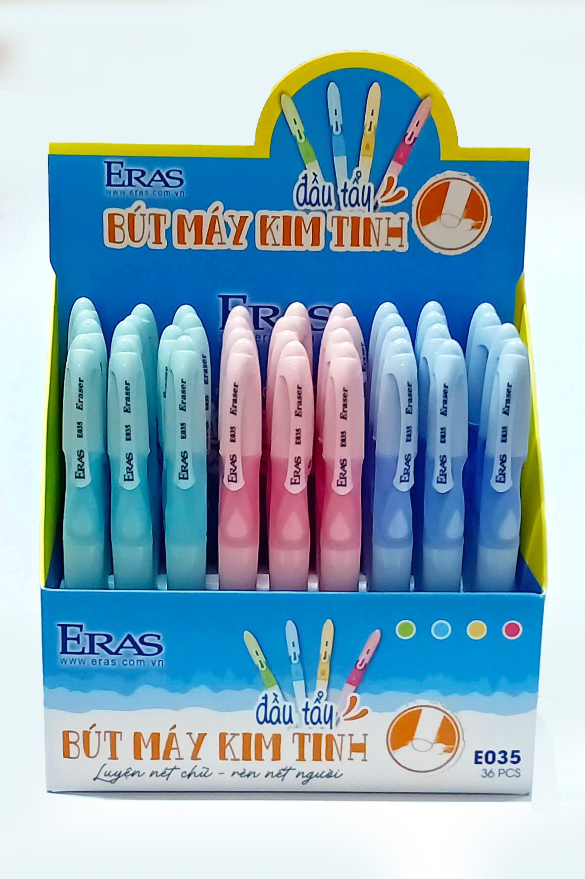 Bút kim tinh đầu tẩy E035 