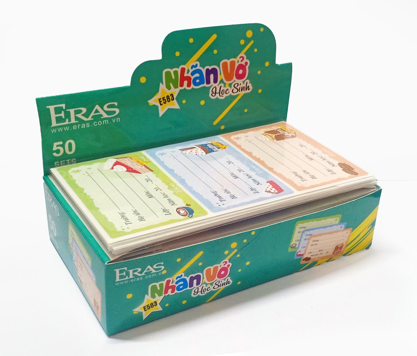 Nhãn vở nhỏ E583 