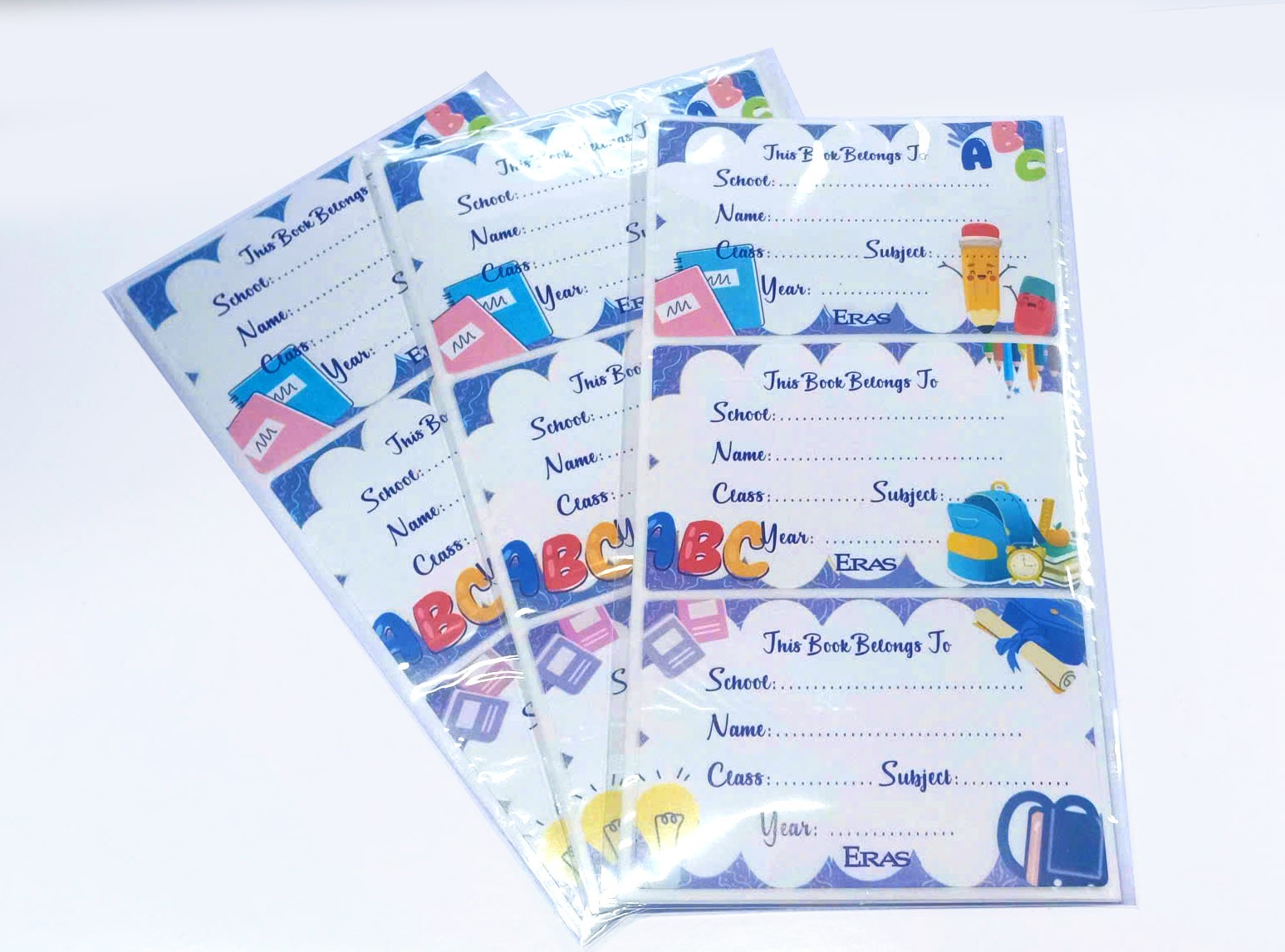 Nhãn vở học sinh E281 